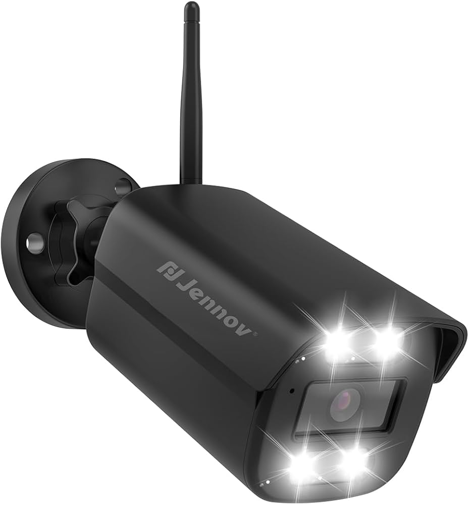 Amazon.co.jp: JENNOV 防犯カメラ 屋外 800万画素対応可 360°広角撮影