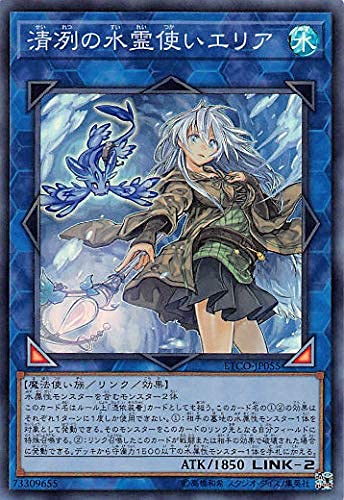 Amazon.co.jp: 遊戯王 ETCO-JP055 清冽の水霊使いエリア (日本語版
