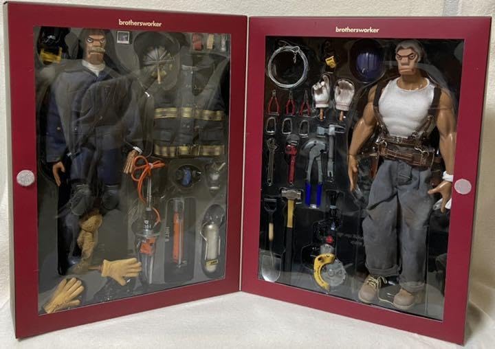 Amazon.co.jp: 鉄人兄弟 × HOTTOYS マイケルラウMUST&STORM2体セット