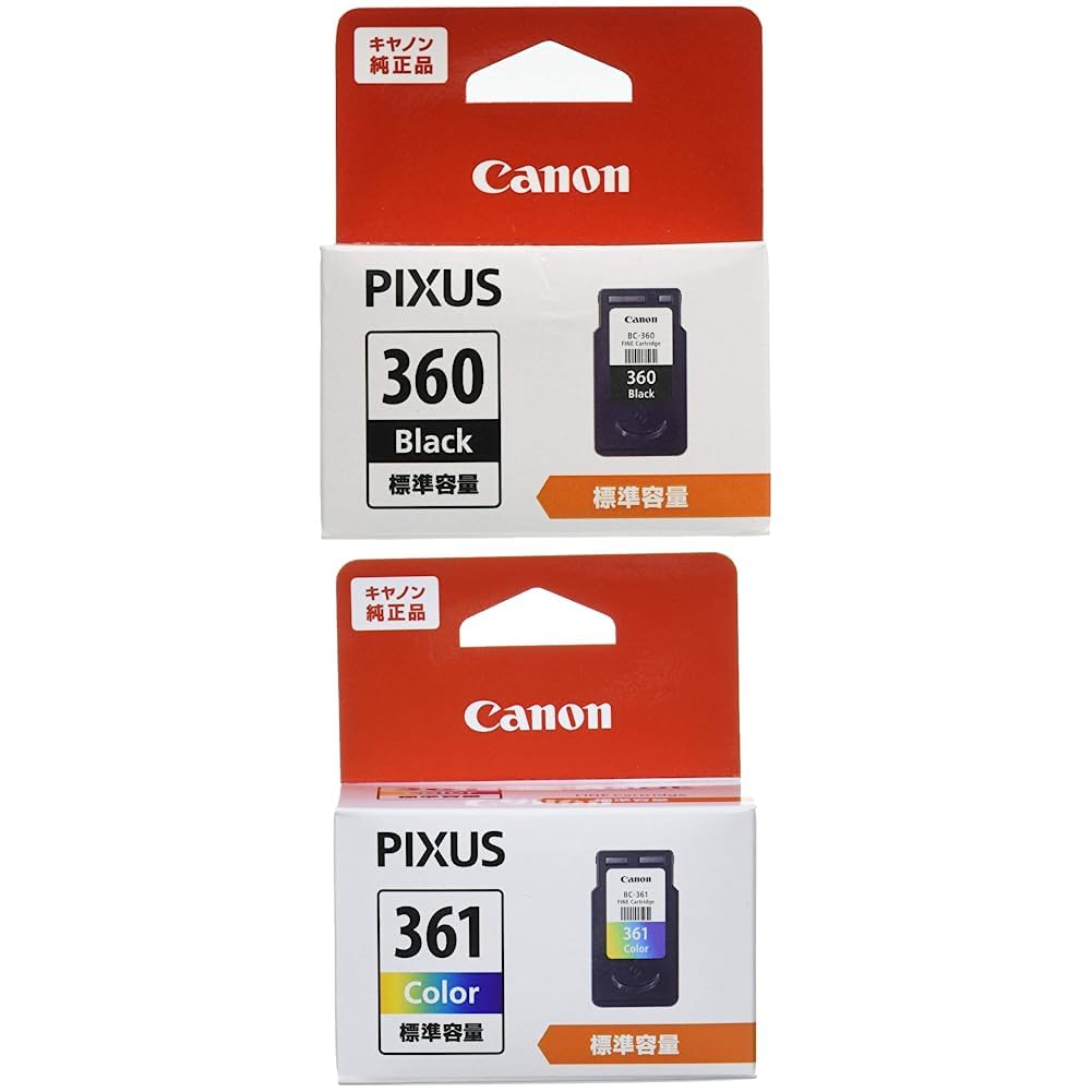 Amazon.co.jp: Canon 純正 インクカートリッジ BC-360 (ブラック) + BC