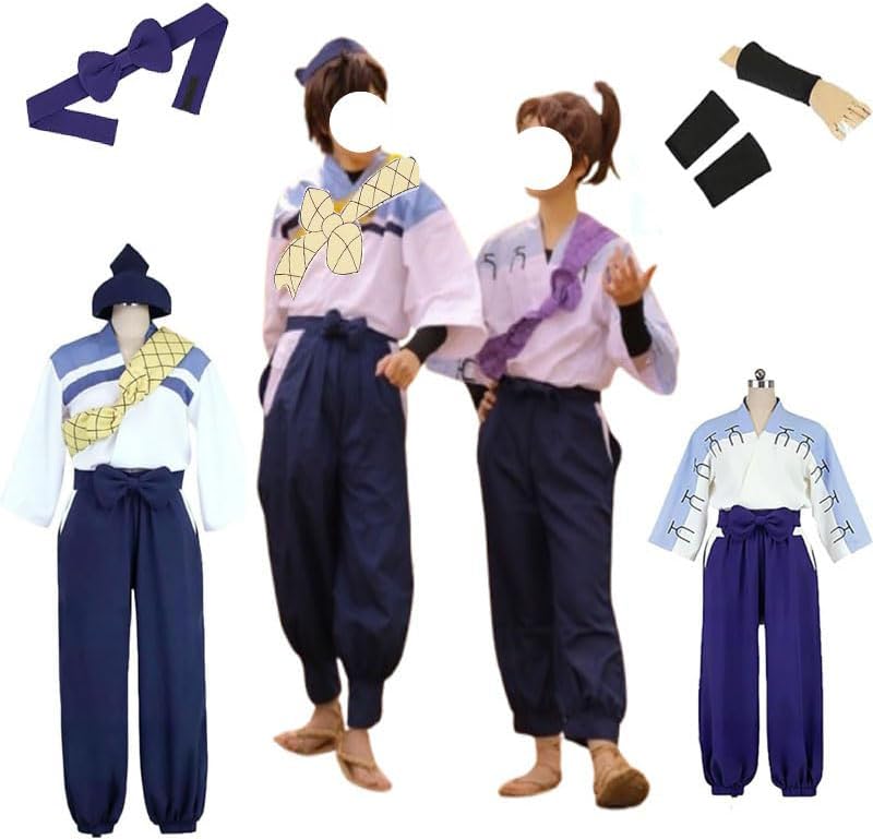 Amazon.co.jp: [PWPCOS]山田 利吉 コスプレ 衣装 忍たま 乱太郎 土井