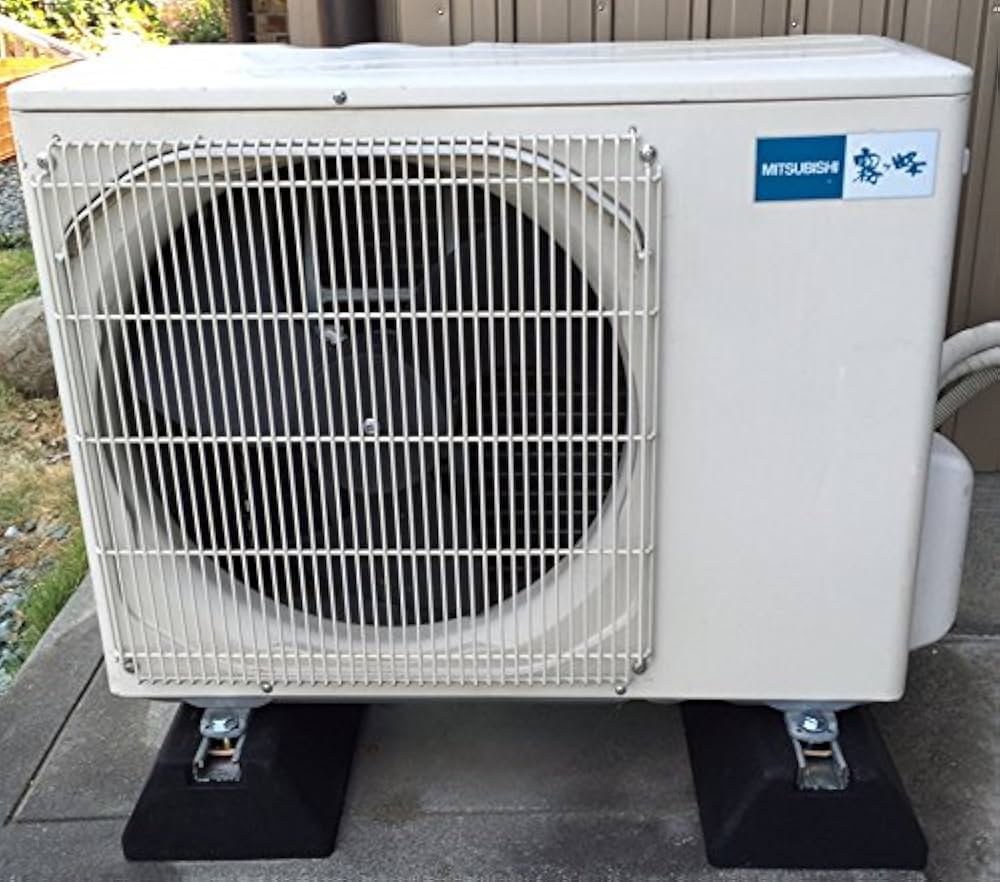 Amazon.co.jp: セイコーテクノ 防振ゴムブロック GBK-40 エアコン室外