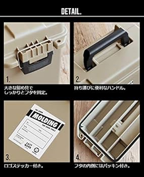 Amazon | モールディング アーモ ツールボックス [ブラック / Lサイズ