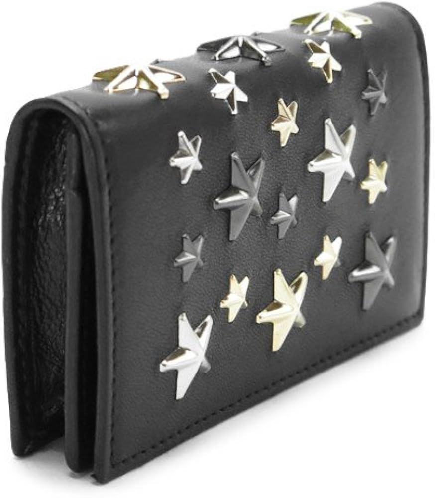 Amazon | (ジミーチュウ)JIMMY CHOO カードケース NELLO LTR BLACK
