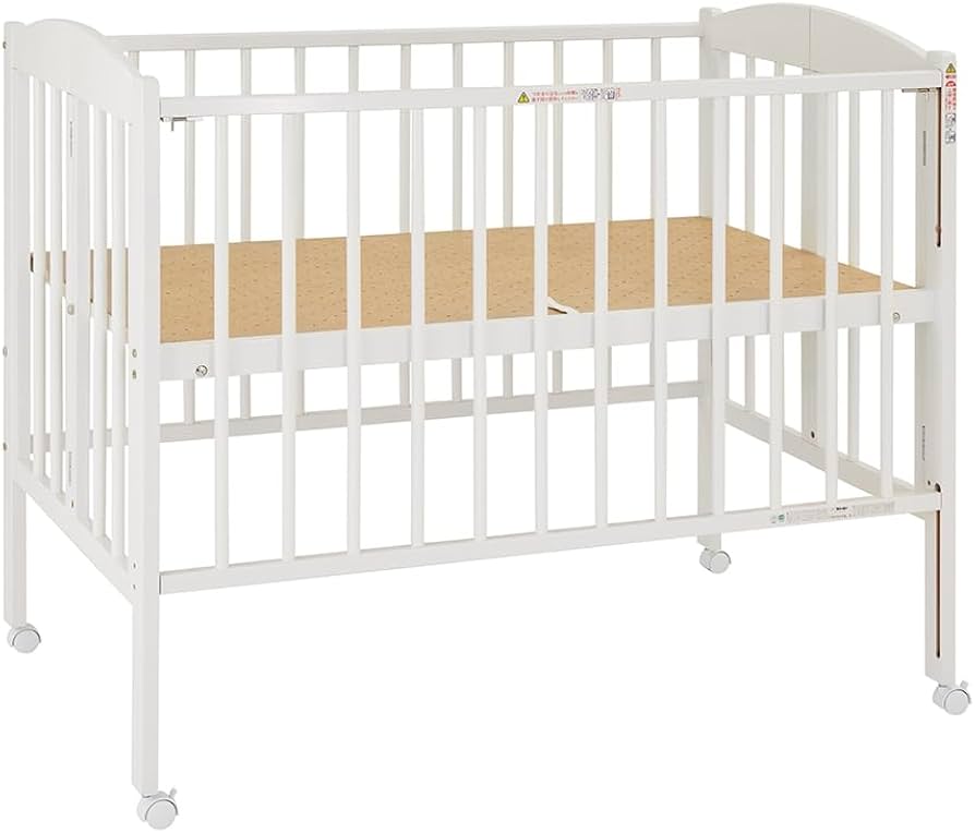 Amazon.co.jp: カトージ ベビーベッド 折りたたみ 日本製 レギュラー