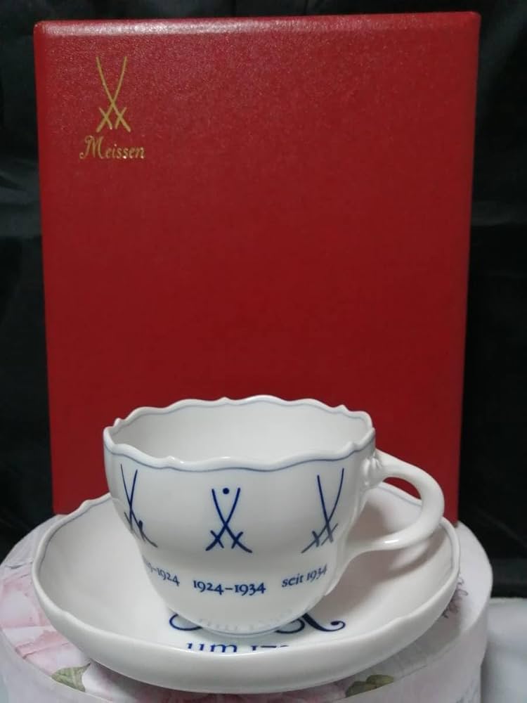 Amazon.co.jp: マイセン 双剣 カップ＆ソーサー meissen UM1720 歴代