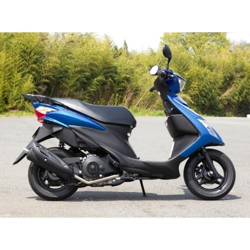 Amazon | NCY バイク カスタムマフラー ブラックアーバンマフラー