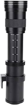Amazon.co.jp: 望遠レンズ、420-800mm F/8.3-16望遠レンズDSLRカメラ用