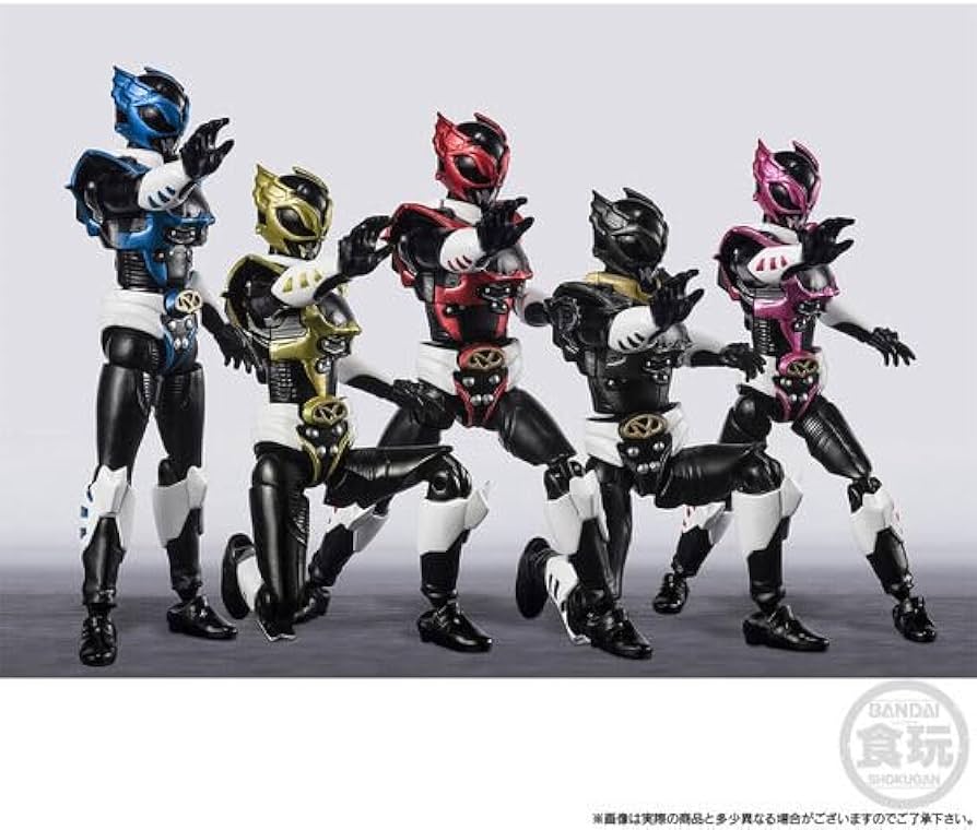Amazon.co.jp: SHODO SUPER 邪電戦隊ネジレンジャー フィギュア6体