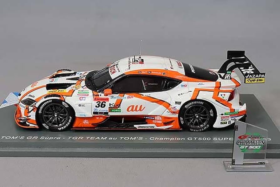 Amazon | スパーク 1/43 au TOM'S GR スープラ TGR TEAM au TOM'S 2023