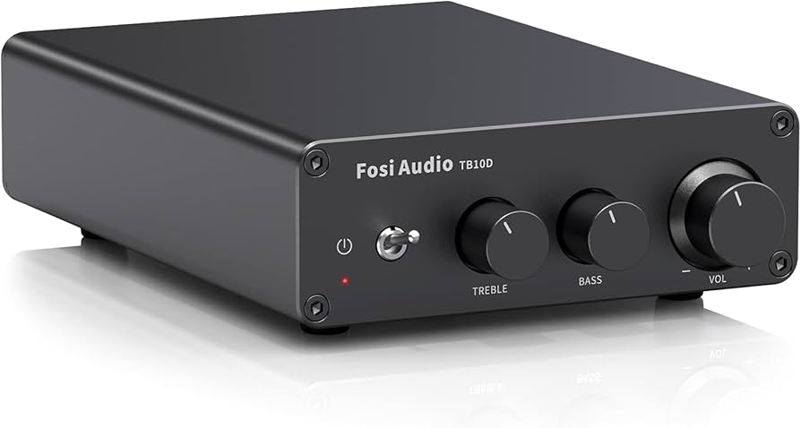 Amazon | Fosi Audio TB10D 600W パワーアンプ TPA3255 デジタルアンプ