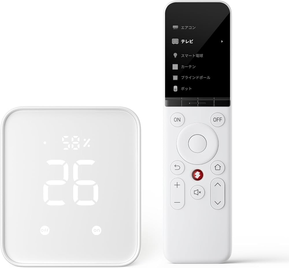 Amazon.co.jp: 【セット買い】SwitchBot ハブ2 学習リモコン