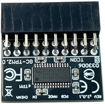Amazon.com: HSSDTECH TPM 2.0 Module LPC 20Pin with SLB9665 for