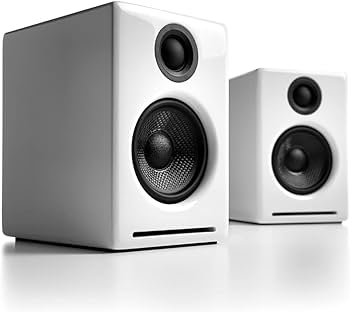 Amazon.com: Audioengine A2 White Bluetooth Speakers and DS1M Metal