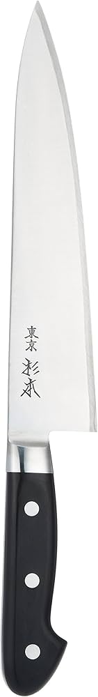 Amazon.co.jp: 杉本 CM鋼 牛刀 21㎝ CM2121 特殊合金鋼(クローム