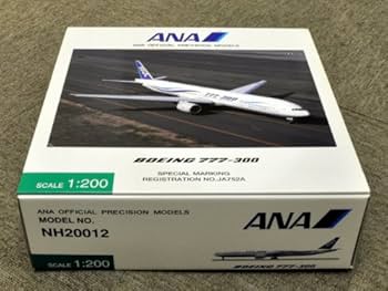 Amazon.co.jp: 全日空 ANA 1/200 B777-300 JA752A 「風」特別塗装 限定