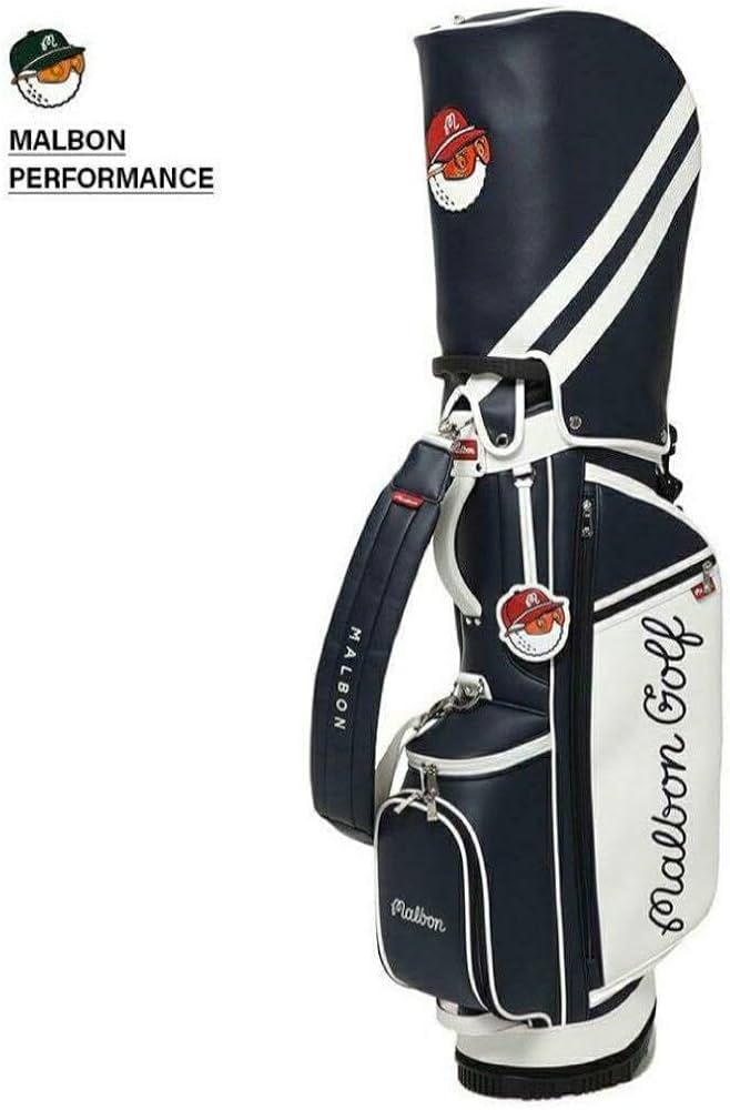 Amazon | マルボンゴルフ malbon キャディバッグ スタンド型バッグ