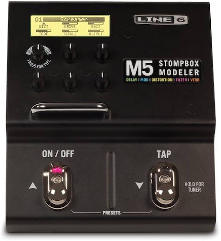 Amazon | Line 6 ストンプボックスモデラー Stompbox Modeler M5