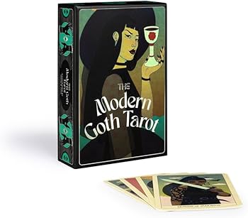 The Modern Goth Tarot Deck: An illustrated 78-card set of tarot