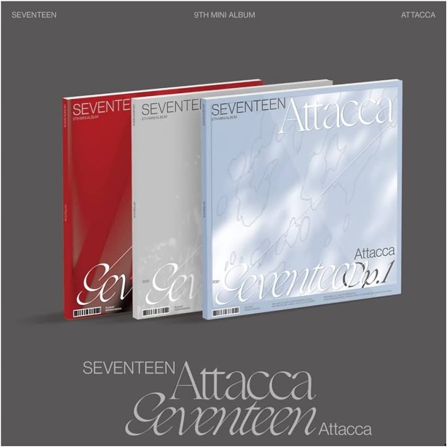 Amazon.com: Pledis SEVENTEEN - Attacca (9th Mini Album) Album+