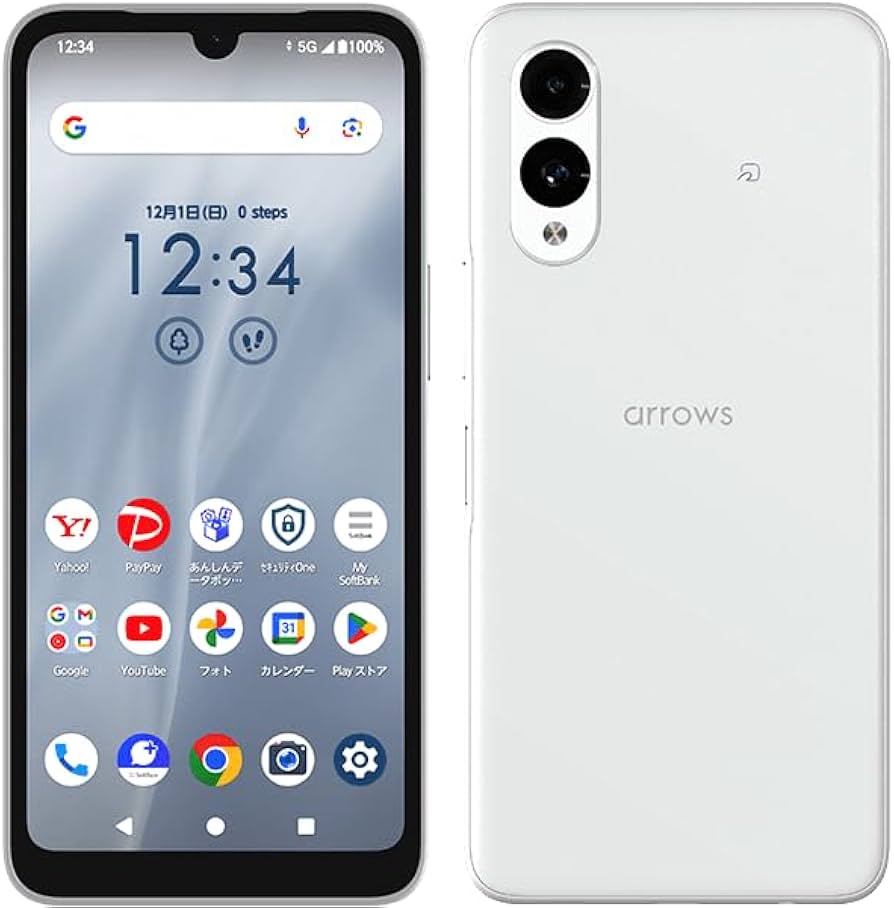 Amazon | Softbank版 arrows We2 A402FC SIMフリースマホ（ミスト