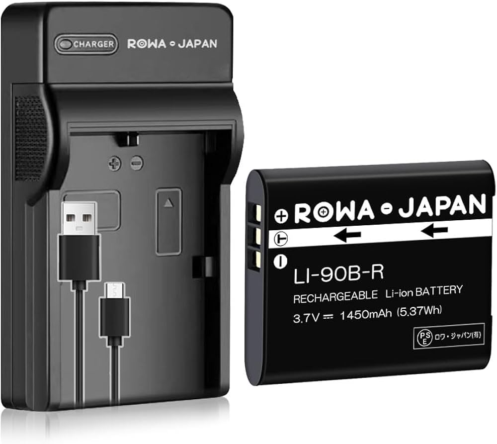 Amazon.co.jp: ロワジャパン【PSE基準検品】オリンパス対応 LI-90B LI