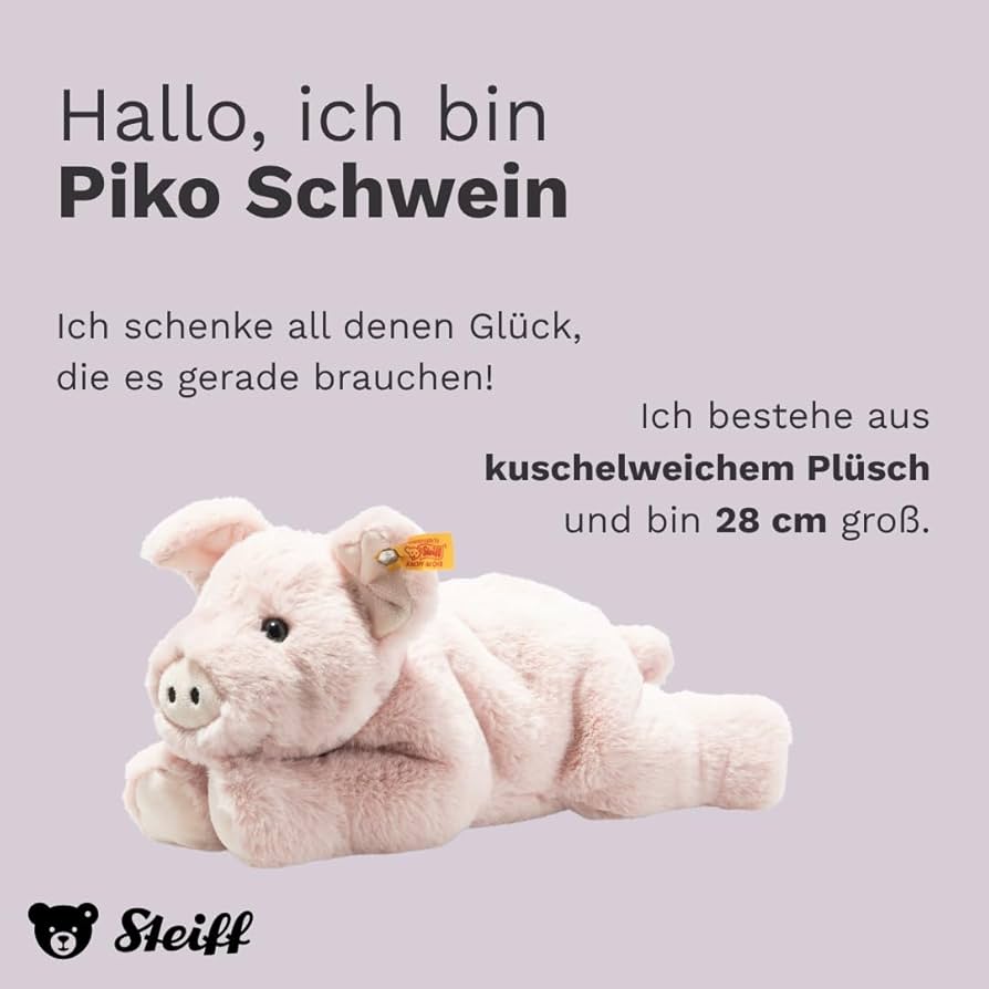 Amazon.co.jp: シュタイフ ブタのピコ Steiff Pico pig 28 cm ぶたの