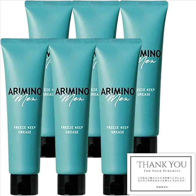 Amazon | 【6個セット】アリミノ メン フリーズキープ グリース 100g