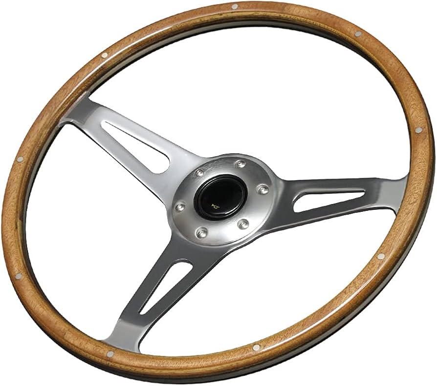 Amazon | ウッド ステアリング 36.5Φ ヴィンテージスタイル (N365W