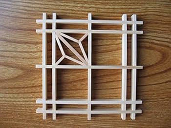 Amazon｜組子キット kumiko 角麻 組子細工コースター組立キット