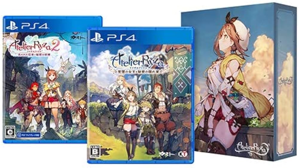 Amazon.co.jp: 【Amazon.co.jpエビテン限定】ライザのアトリエ1・2