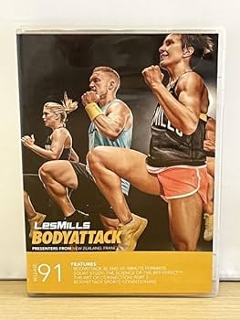 Amazon.co.jp: ◇レスミルズ ボディアタック 91 教習用 DVD+CD+コリオ