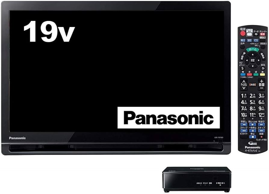 Amazon.co.jp: Panasonic UN-19CF9-K 19V Portable LCD TV Private