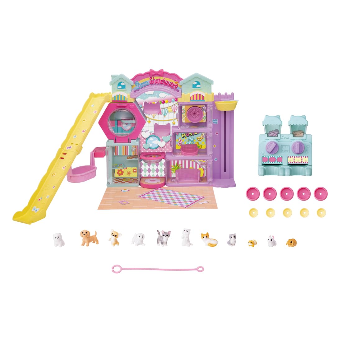 Amazon.co.jp: Licca-chan Dog and Cat Share House : Toys & Games