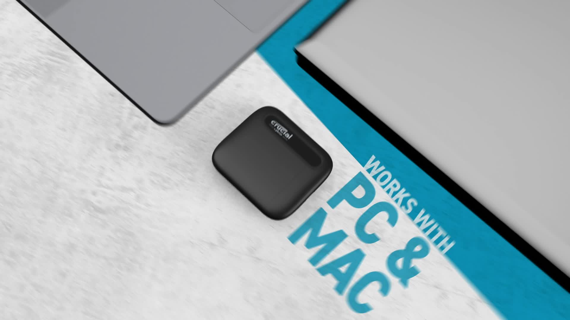 Crucial X6 4TB Portable SSD - Up to 800MB/s - PC and Mac - USB 3.2