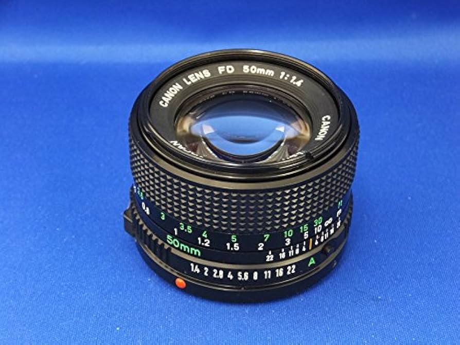 Canon new FD 50mm F1.4 canon : Amazon.ca: Electronics