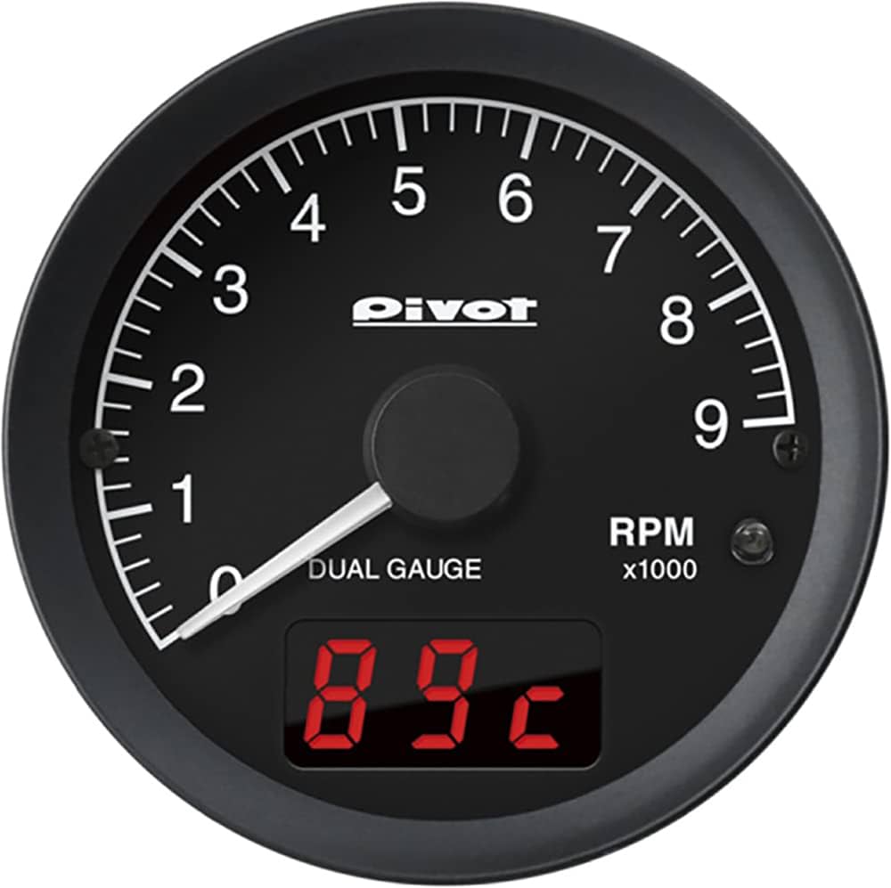 Amazon.co.jp: PIVOT Meter DUAL GAUGE RS Tachometer DRXT : Automotive
