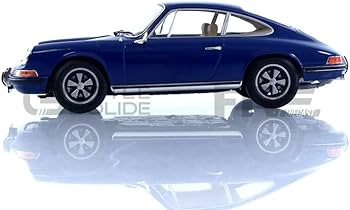 Amazon | NOREV ポルシェ 911 S 69 ブルー 1/18 187647 | ミニカー