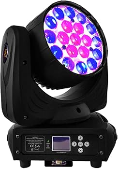 Amazon.co.jp : IMRELAX 15Wx19 RGBW 4in1 ムービングライト ズーム