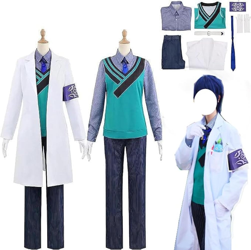 Amazon.co.jp: レオス・ヴィンセント ウィッグ追加可 衣装 コスプレ