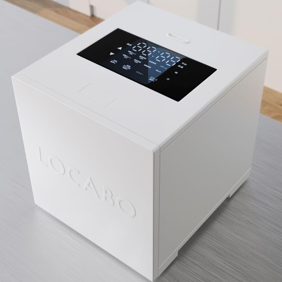 Amazon | LOCABO:V 糖質カット炊飯器 5合対応モデル（ホワイト