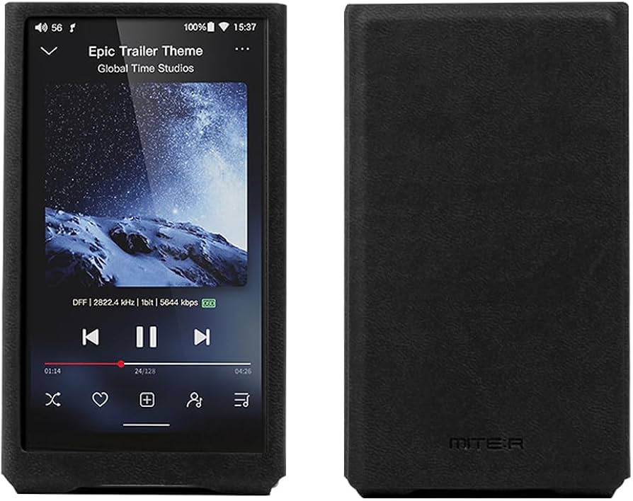 Amazon | FiiO JM21用ケース、手作り人工PUレザーカバー fiio-jm21