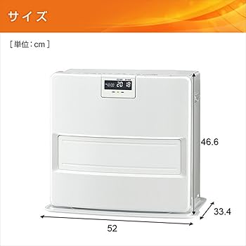 Amazon.co.jp : コロナ 石油ファンヒーター 木造12畳 コンクリート17畳