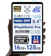 Amazon.co.jp: ALLDOCUBE iPlay60mini Pro 8.4インチタブレット 16GB+