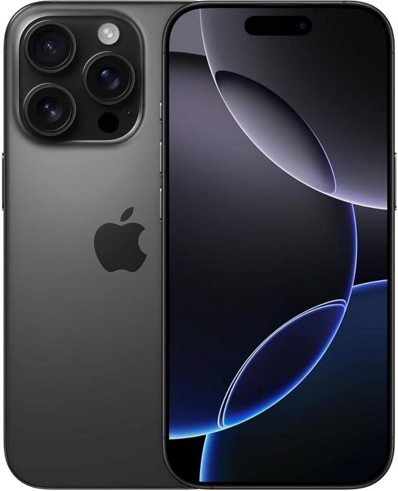 Amazon.com: Apple iPhone 16 Pro, 128GB, Black Titanium - T-Mobile