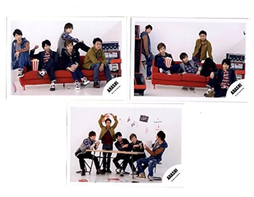 Amazon.co.jp: 嵐 公式写真 集合 （大野智＋櫻井翔＋相葉雅紀＋二宮和