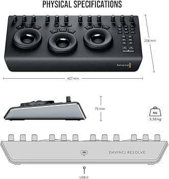 Amazon.com: Blackmagic Design DaVinci Resolve Micro Panel