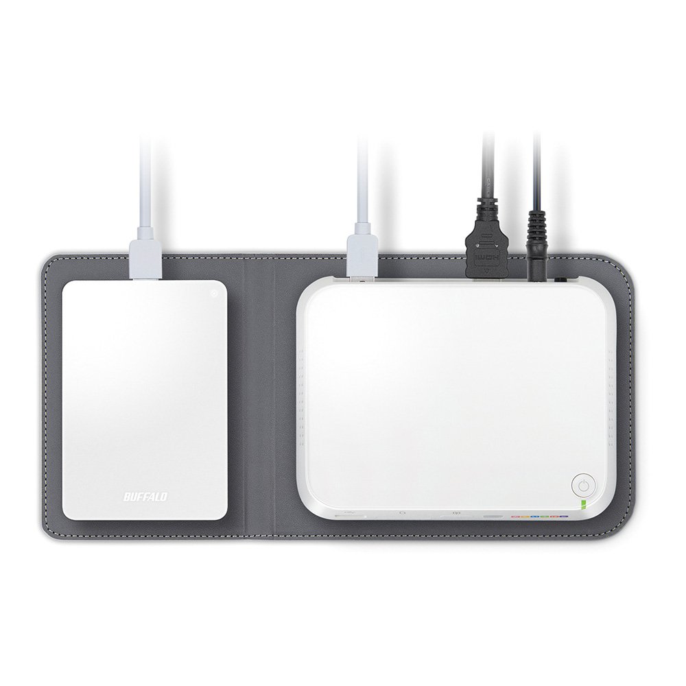 Amazon.co.jp: BUFFALO おもいでばこ 安心バックアップキット 2TB PD