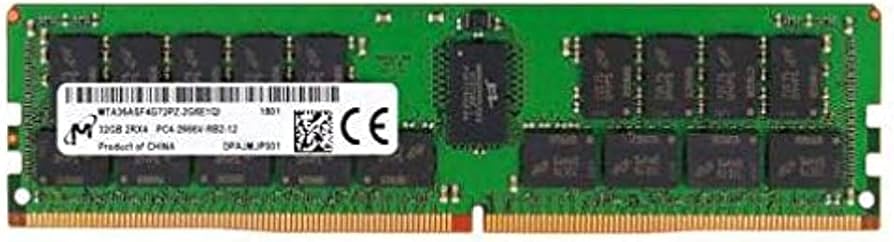 Micron 32GB DDR4 SDRAM Memory Module at Amazon.com