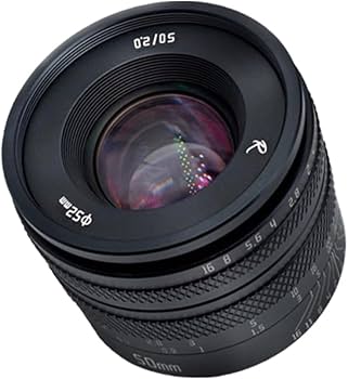 Amazon.co.jp: AstrHori 50mm F2.0 Lマウント ブラック 標準レンズ